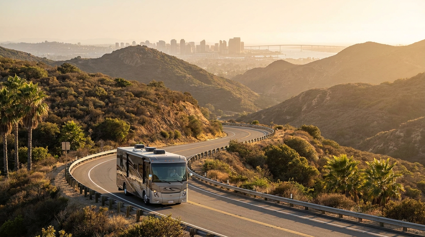 Week-Long RV Driving Tour in San Diego 2026